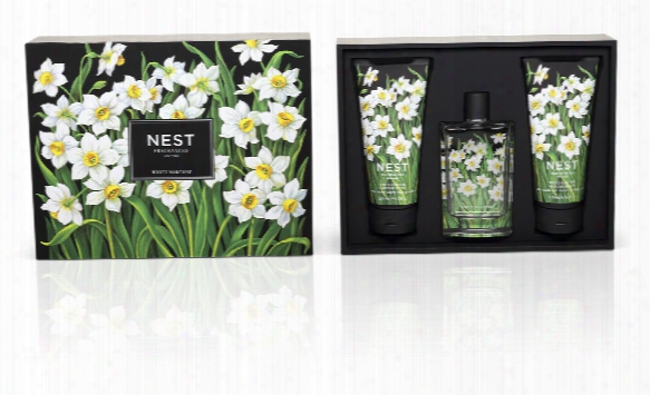 White Narcisse Body & Soul Gift Set Design By Nest