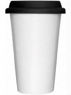 White Take Away Mug With Silicone Lid Design By Sagaform