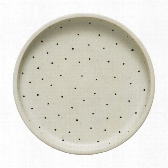 Why-not Round Tray In Dot Design By Oyoy