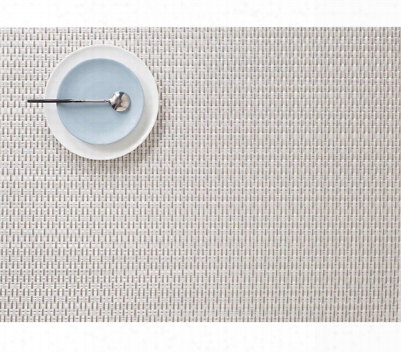 Wicker Table Mat In Platinum Design By Chilewich