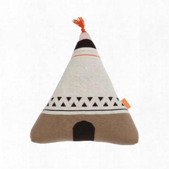 Wigwam Cushion In Orange Design By Oyoy