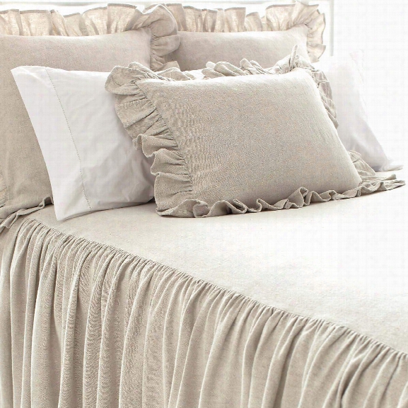 Wilton Natural Cotton Bedspread Design By Pine Cone Hill