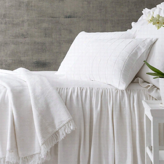 Wilton White Cotton Bedspread Design By Pine Cone Hill