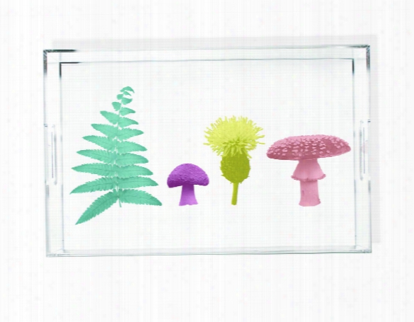 Woodland Wonder Nature Scene Acrylic Tray Design By Imm Living