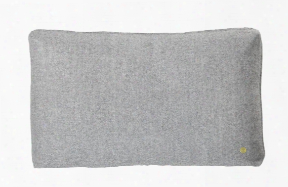 Wool Cushion In Light Grey Design By Ferm Living