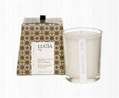 Bourbon Vanilla & White Tea Candle Design By Lucia