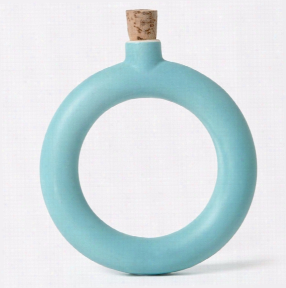 Bracelet Flask In Matte Turquoise Design By Areaware