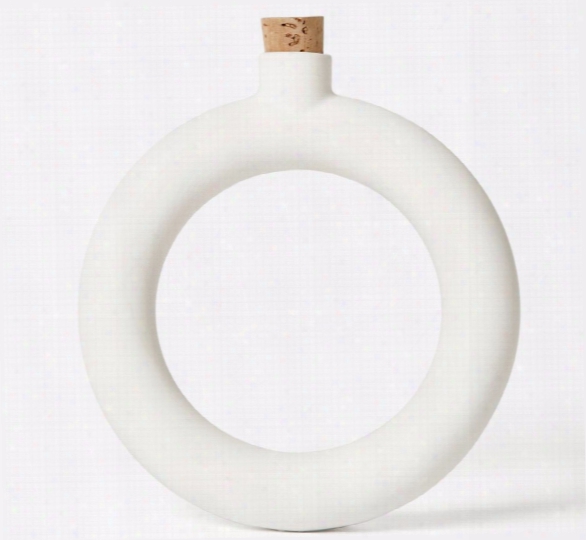 Bracelet Flask In White Design By Areaware