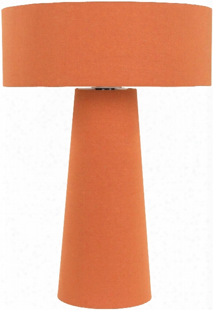 Bradley Table Lamp In Orange Project By Surya