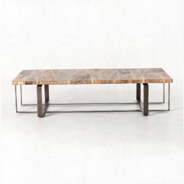 Brant Coffee Table In Spalted Primavera