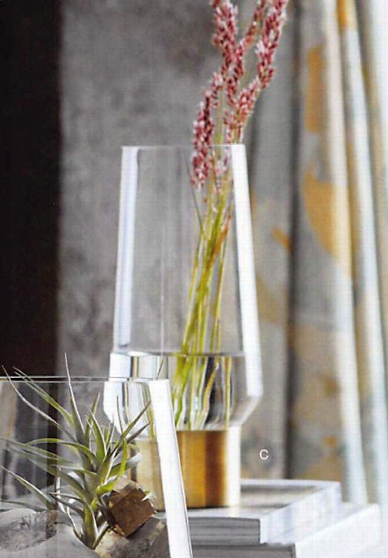 Brass Cuff Vases Design By Roost