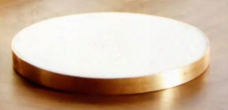 Brass-edged Marble Coasters