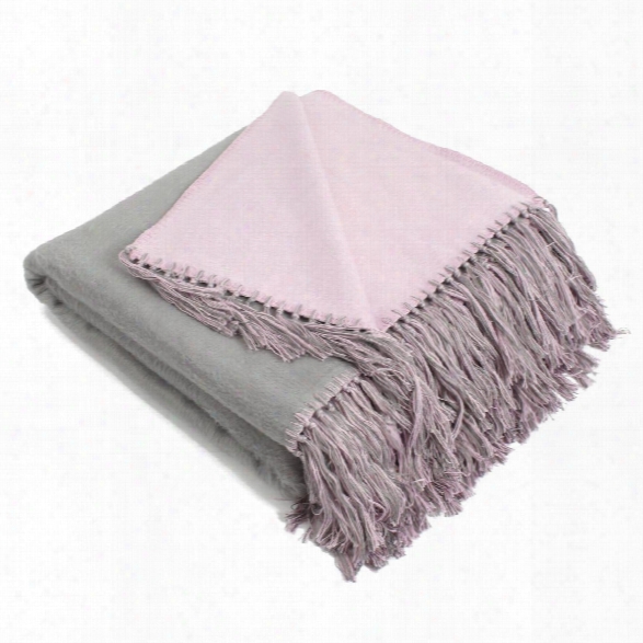 Brushed Bamboo Viscose Bi-color Throws Design By Igh