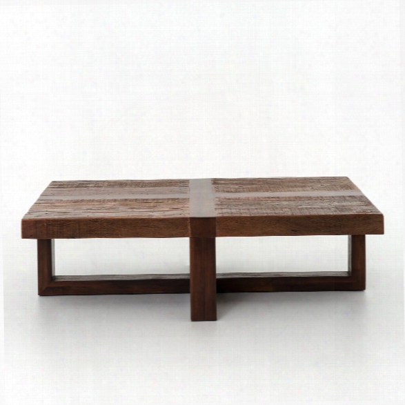 Bryan Coffee Table In Warm Brown Acacia