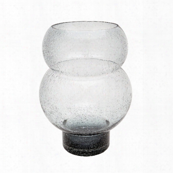 Bubble Vase In Grey Design By Lazy Susan