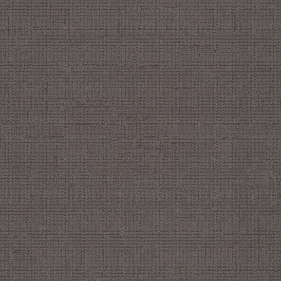 Burlap Charcoal Textured Self Adhesive Wallpaper By Tempaper