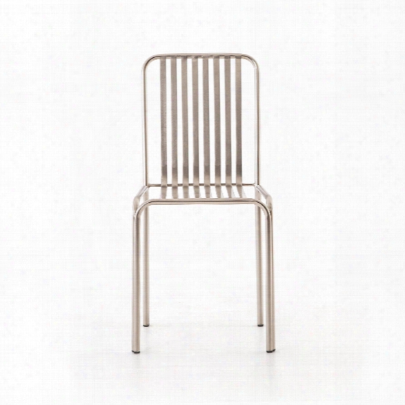 Cade Dining Chair In Pewter