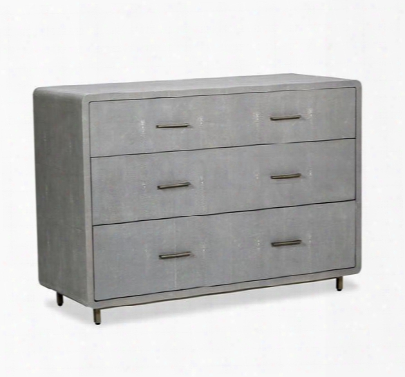 Calypso 3 Drawer Chest In Grey Design By Interlude Home