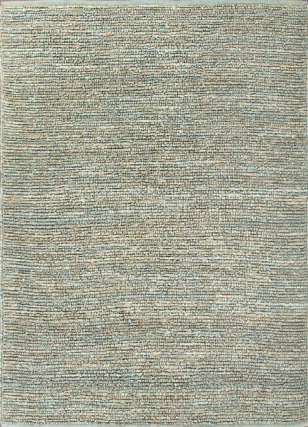 Calypso Collection 100% Jute Area Rug In Antiguan Sky By Jaipur
