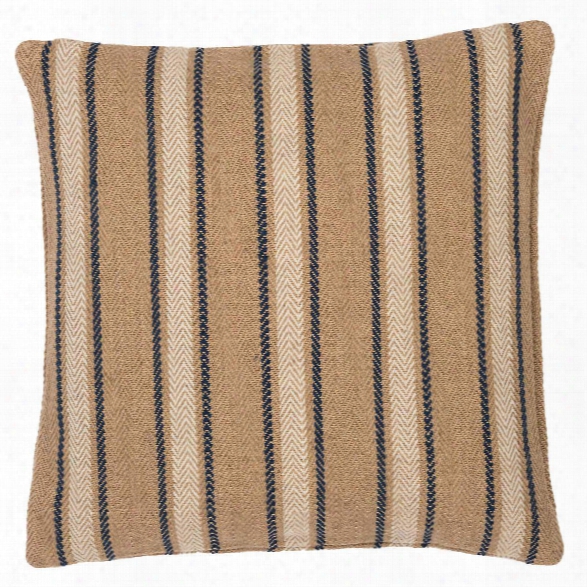 Cambridge Navy Indoor/outdoor Pillow Design By Fresh American