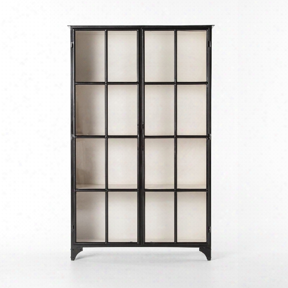 Camila Metal Cabinet In Black