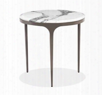 Camilla Arabescato Side Table Design By Interlude Home