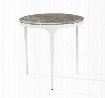 Camilla Italian Gray Side Table Design By Interlude Home