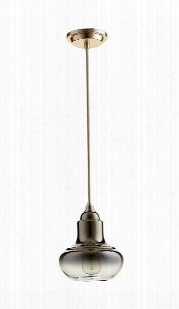 Camille Pendant In Satin Gold Design By Cyan Design