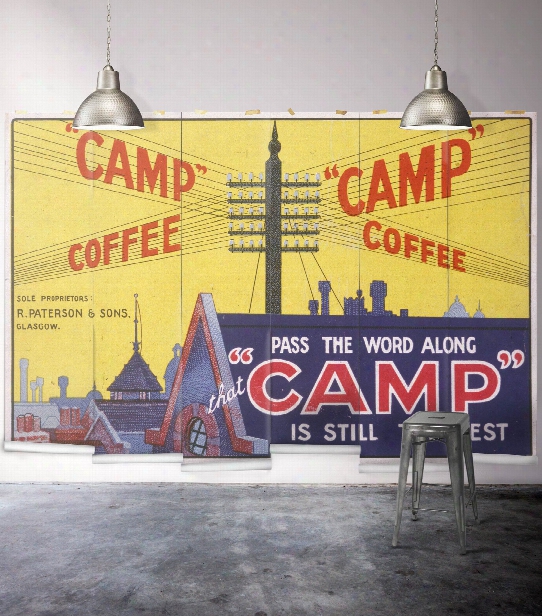 Camp Coffee Wall Mural From The Erstwhile Collection Through  Milton & King