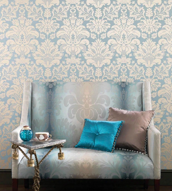 Campbell Damask Wallpaper 01 By Nina Campbell For Osborne & Little