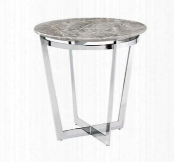 Wyatt Italian Gray Side Table Design By Interlude Home