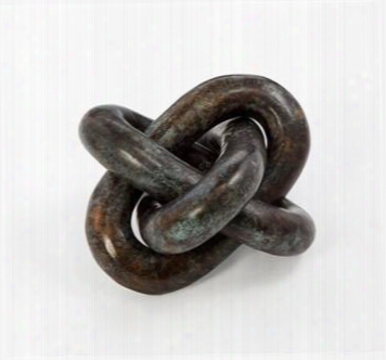 Wynn Verdigris Knot Sculpture Design By Interlude Home
