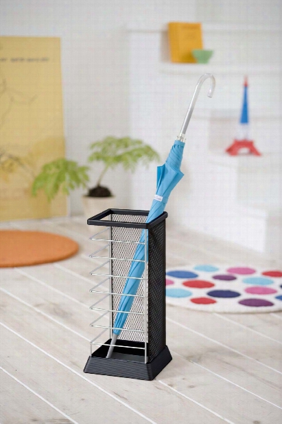 X-change Square Umbrella Stand In Various Colors Design By Yamazaki