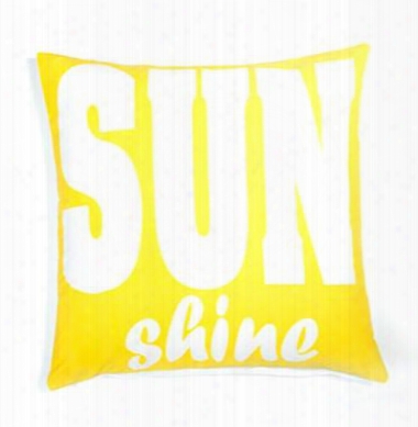 Yellow Sunshine Pillow Design By 5 Surry Lane