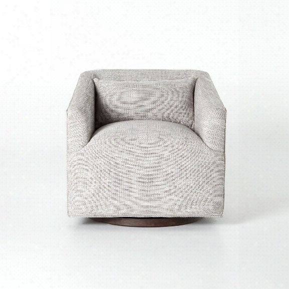 York Swivel Chair In Monterry Pebble