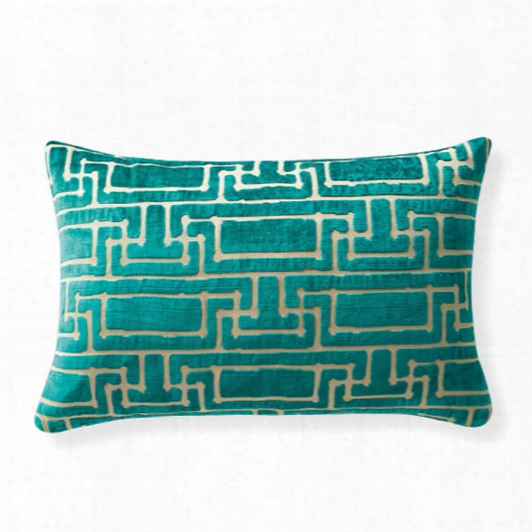 Yvan's Geo Topaz Pillow Design By Florence Broadhurst