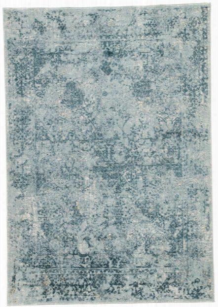 Yvie Abstract Blue & Teal Area Rug Design By Jaipur