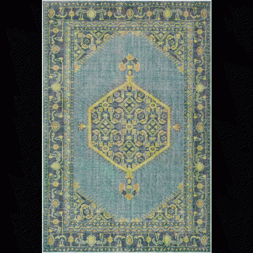 Zahra Emerald & Lime Rug Design By Surya