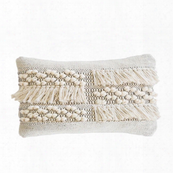 Zahra Hand Woven Pillow Design By Pom Pom At Home