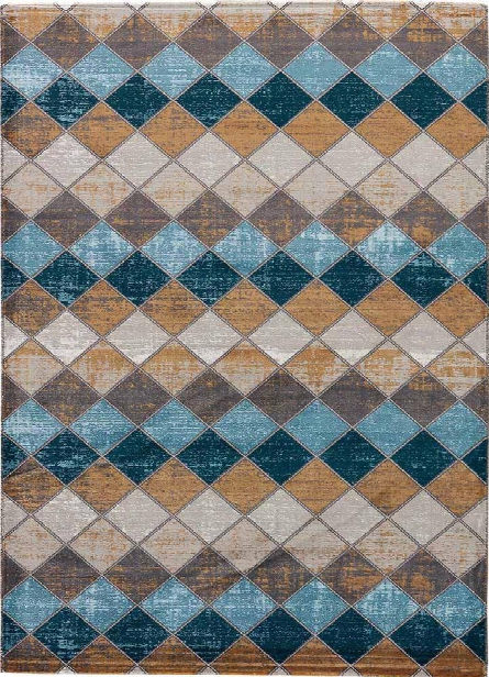 Zane Rug In Monument & Cobblestone Desi Gn By Jaipur