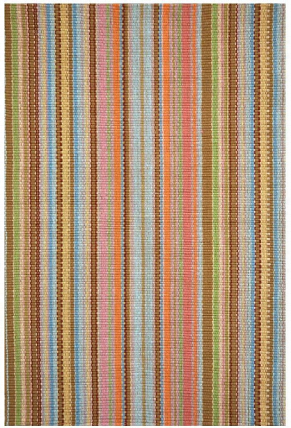 Zanzibar Ticking Indoor/outdoor Rug Design By Dash & Albert