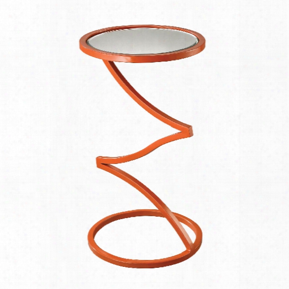 Zig-zag End Table Design By Lazy Susan