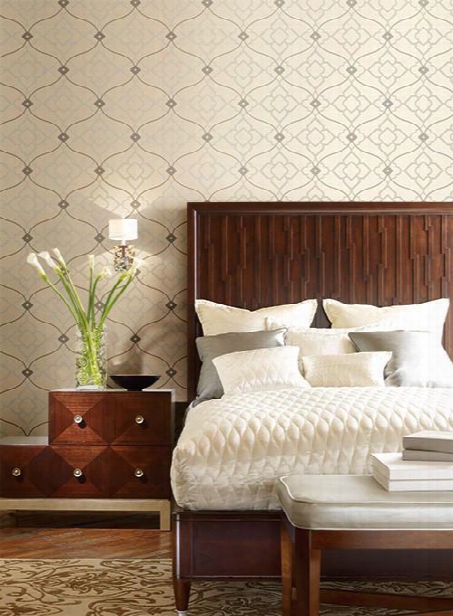 Zuma Wallpaper In Beige Design By Candice Olson For York Wallcoverings