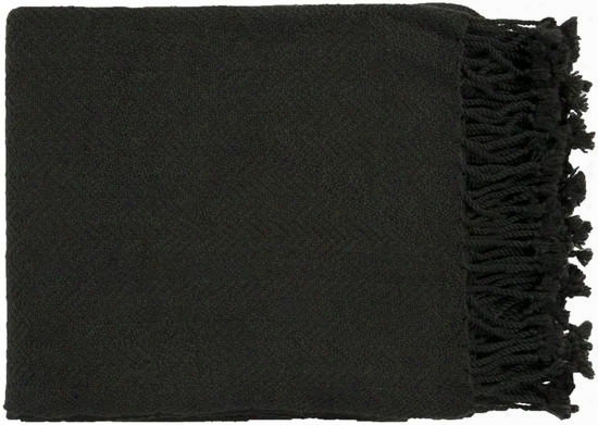 Acrylic Throw In Ebony From The Turner Collection By Surya