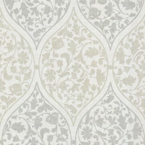 Adelaide Light Green Ogee Floral Wallpaper Design By Brewster Home Fashions