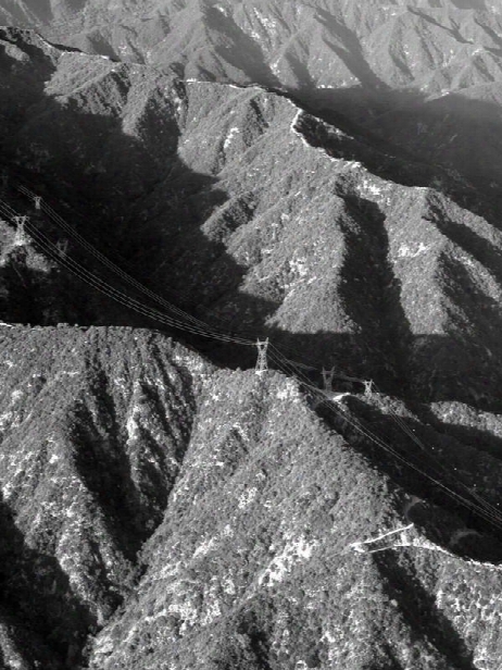 Aerial Powerline Photo Print