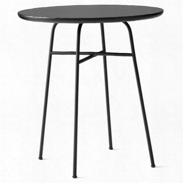 Afteroom Cafe Table In Black Laminate Design By Menu