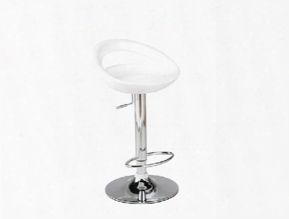 Agnes Bar/counter Stool In White Design By Euro Style