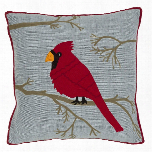 Cardinal Indoor/outdoor Pillow Design By Fresh American