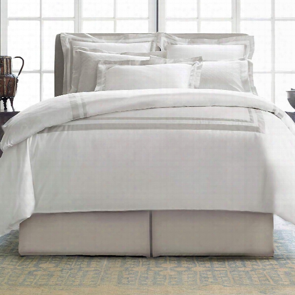 Carina Zinc Bedskirt Design By Luxe